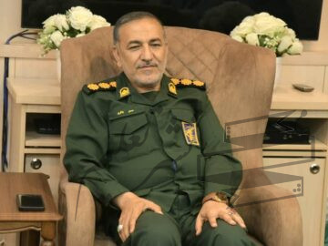 دیدار مدیرعامل شرکت ملی حفاری ایران در نشست با فرمانده مرکز بسیج شهید تندگویان