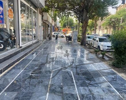 بهسازی پیاده روهای سطح شهرداری منطقه یک اهواز