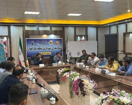 برگزاری جلسه ستاد بحران شهرداری منطقه یک اهواز