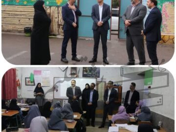 بازدید میدانی مدیرکل نوسازی مدارس خوزستان از پروژه‌های آموزشی ناحیه ۳ اهواز