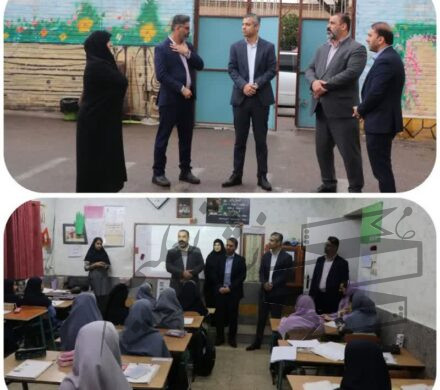 بازدید میدانی مدیرکل نوسازی مدارس خوزستان از پروژه‌های آموزشی ناحیه ۳ اهواز