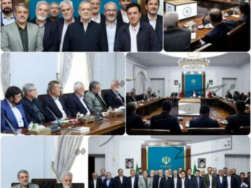 نشست شهرداران کلان‌شهرها با رئیس جمهور، دکتر پزشکیان