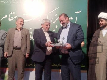 تقدیر از مدیر کل نوسازی مدارس استان خوزستان توسط نماینده محترم مردم شریف شهرستان بهبهان در مجلس شورای اسلامی و مدیر آموزش و پرورش این شهرستان