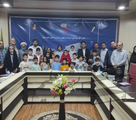 برگزاری جشن تکلیف و مسابقه نقاشی ویژه فرزندان کارکنان اداره‌کل نوسازی مدارس استان خوزستان