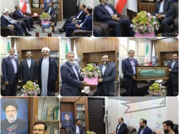 دیدار شهردار اهواز با رئیس شورای شهر به مناسبت نهم اردیبهشت روز ملی شوراها