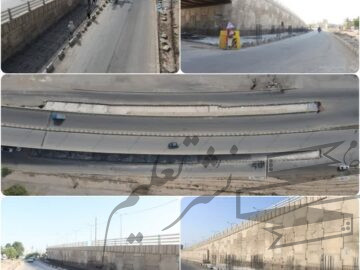 شتاب در عملیات اجرایی بهسازی پل علوی؛ ارتقای ایمنی و کاهش بار ترافیکی