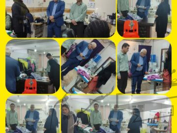بازدید از تولیدی های لباس فرم دانش آموزان