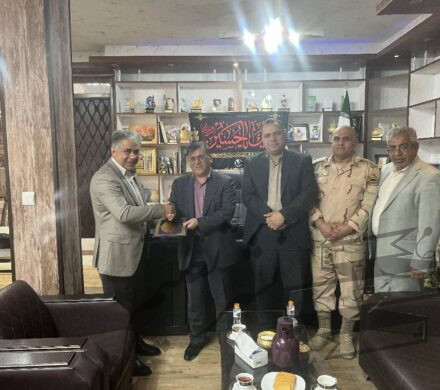 مراسم معارفه سرپرست گمرک چذابه برگزار شد