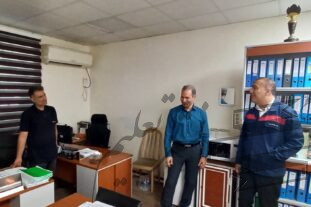با هدف هم‌ افزایی و رفع چالش‌ های اجرایی انجام شد:بازدید قائم مقام شرکت از واحد های فنی و مهندسی ، تکنولوژی تولید و اجرای پروژه‌ها