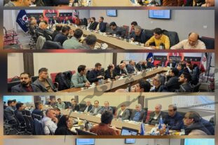 برگزاری جلسه کارگروه بازنگری استاندارد مصرف انرژی صنعت فولاد ایران به ریاست مهندس محمود لندی مدیرعامل شرکت فولاد اکسین