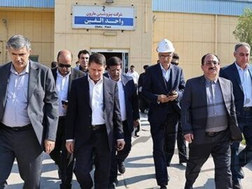 حضور فراکسیون نظارت بر صنعت نفت، گاز و پتروشیمی مجلس در پتروشیمی مارون
