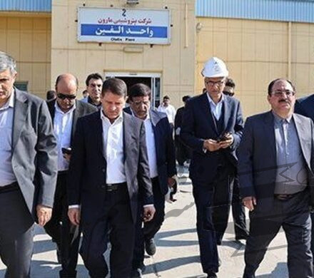 حضور فراکسیون نظارت بر صنعت نفت، گاز و پتروشیمی مجلس در پتروشیمی مارون