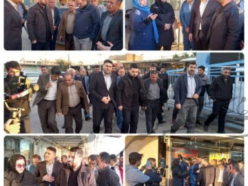 بازدید میدانی مدیرعامل سازمان ساماندهی مشاغل شهری از بازارچه خوداشتغالی بانوان کاج