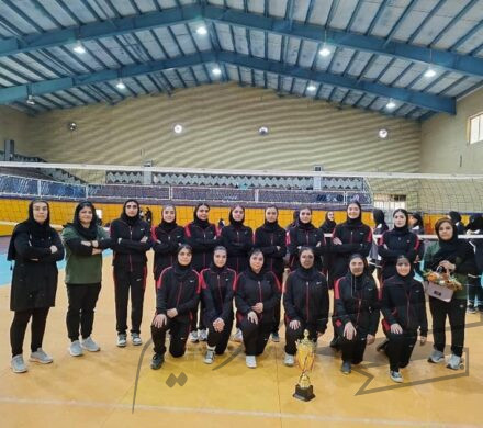 قهرمانی تیم والیبال بانوان پتروشیمی مارون در لیگ برتر استان خوزستان