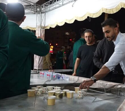 خادمان حرم رضوی از میان کارکنان کارکنان فولاد خوزستان در شب میلاد امام رضا (ع)