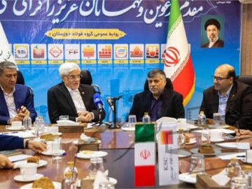 در دیدار معاون اول رئیس جمهور با مدیرعامل شرکت فولاد خوزستان رقم خورد؛ معاون اول رئیس جمهور از تشکیل ستاد باز سازی صنایع خبر داد